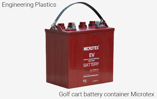 8V Golf cart Battery containers Kruger Industries