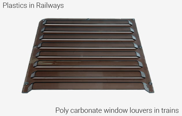 Plastics in railways Kruger Industries