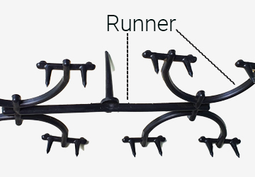 Runner in Plastic injection mould